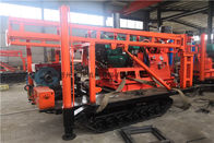 Diesel Hydraulic Crawler Mounted Core Drilling Rig / Geological Drilling Rig