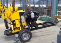 200m Small Hydraulic Rotary Portable Water Well Drilling Rig