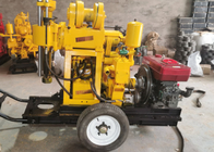 XY-1A Core Exploration Trailer Mounted Drilling Rigs For Geotechnical Industry 150 Meters Depth