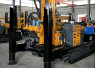 200 Meters Borehole Drilling Machine Crawler Mounted For Deep Underground Water