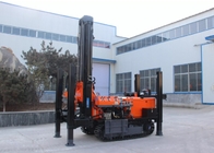 180 Meters Hole Blasting Pneumatic Borewell Machine With Air Compressor