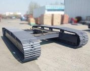OEM Construction Steel Crawler Track Undercarriage With Hydraulic Travel Motor