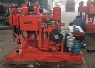 Xy-1 Borehole Trailer Mounted Drilling Rigs 18 Hp Diesel Engine 100 M Drilling Depth