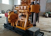 Yellow Color 75mm Core Drilling Rig With BW 160 Mud Pump 130 Meters Depth Diesel Engine