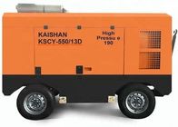 Portable Screw 2800kg Borewell Drilling Machine Air Compressor