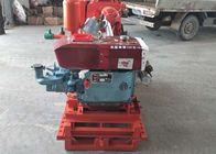 15kw Trailer Type 200m Portable Well Drilling Rig