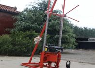Small 30m Mountain Core Drilling Rig , Gasoline Geological Exploration Rig
