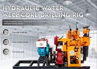 Crawler Mobile Water Well Drilling Rigs , Dth Borewell Machine