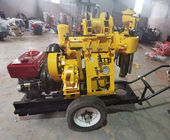 Red And Yellow  XY-1 Geological Drilling Rig 100m Depth 100mm Hole Diameter 6-9m/h Speed