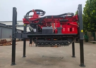 Surface DTH Blasting Pneumatic Water Well Crawler Mounted Drill Rig Machine With 200 Meters Depth