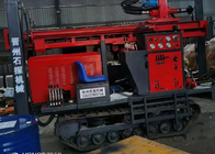 Rubber Crawler Mounted Borehole Machine Yuchai Engine Underground Water Drilling