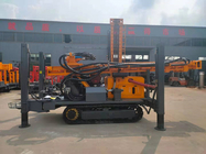 92kw 2200rpm Crawler Mounted Drill Rig 350m Depth For Deep Water Borehole