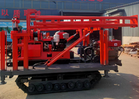 Two Hundred Depth Crawler Mounted Water Well Drilling Rig Machine Borehole Blasting