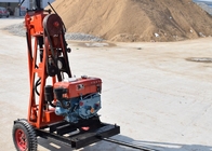 Portable 50 Meters Easy Operation Trailer Mounted Drilling Rigs For Exploration