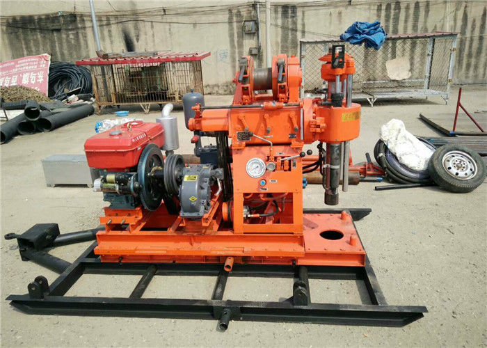 Small Water Well Drilling Rig / XY-1A Portable Rock Drilling Machines