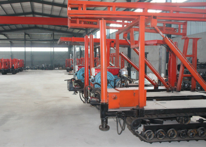 Mining 1500kg 130m Hydraulic Borewell Machine