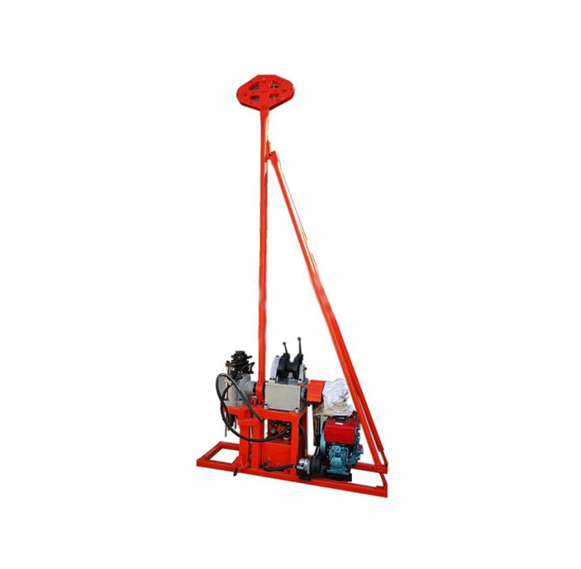 Tripod Light Weight 15m Portable Water Well Drilling Rig