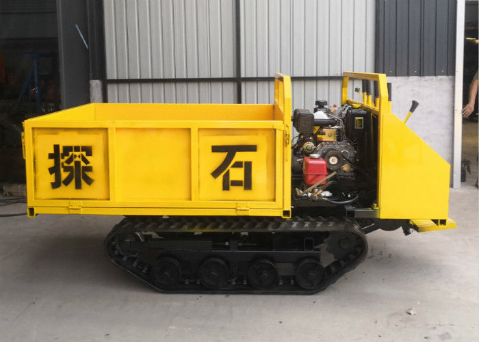 Dumper Transport  Self Loading 1.5 Ton Automatic Rubber Tracks Transporter