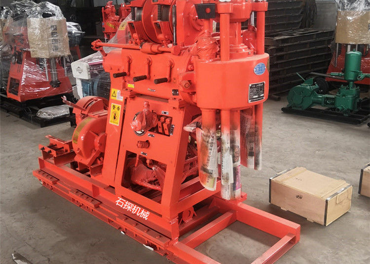 Trailer Mounted XY-1A G-200 Portable Water Well Drilling Rig