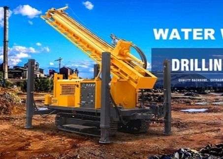 Multipurpose Crawler Tophammer Water Well Drilling Rig Machine
