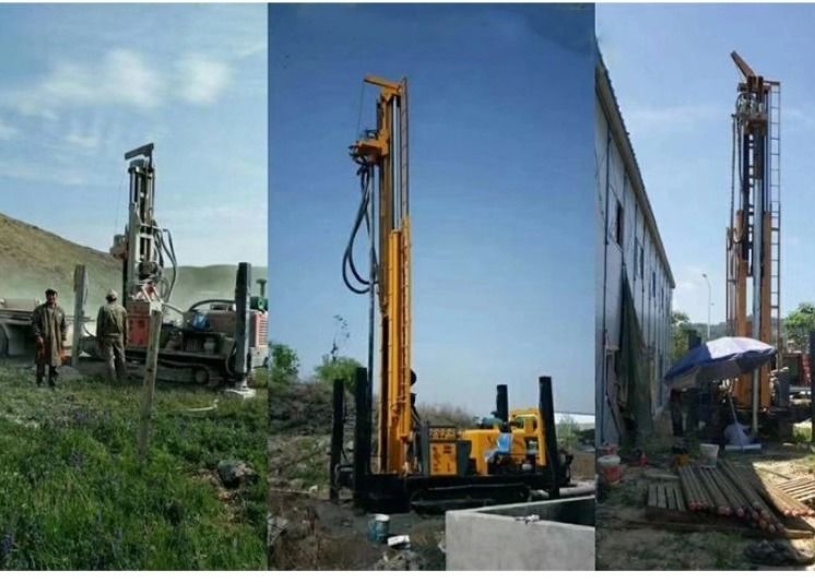 140kw Track Mounted Diesel Hydraulic Portable Borehole Drilling Machine