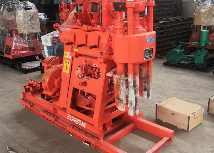 200 Meters Depth Geotechnical Machinery Portable Water Well Drilling Rig