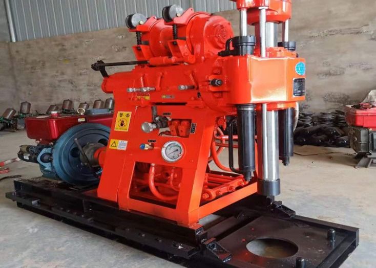 Rural Household 15kw 2200r/Min Portable Water Well Drilling Rig