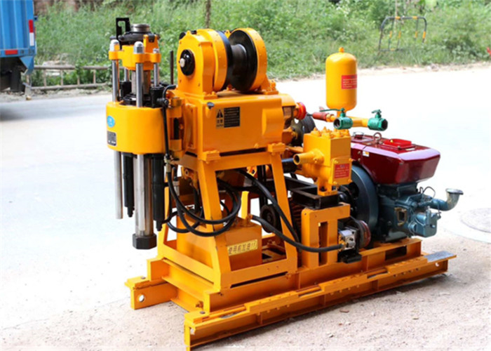 Hydraulic Crawler 300m Mini Borehole Drilling Machine