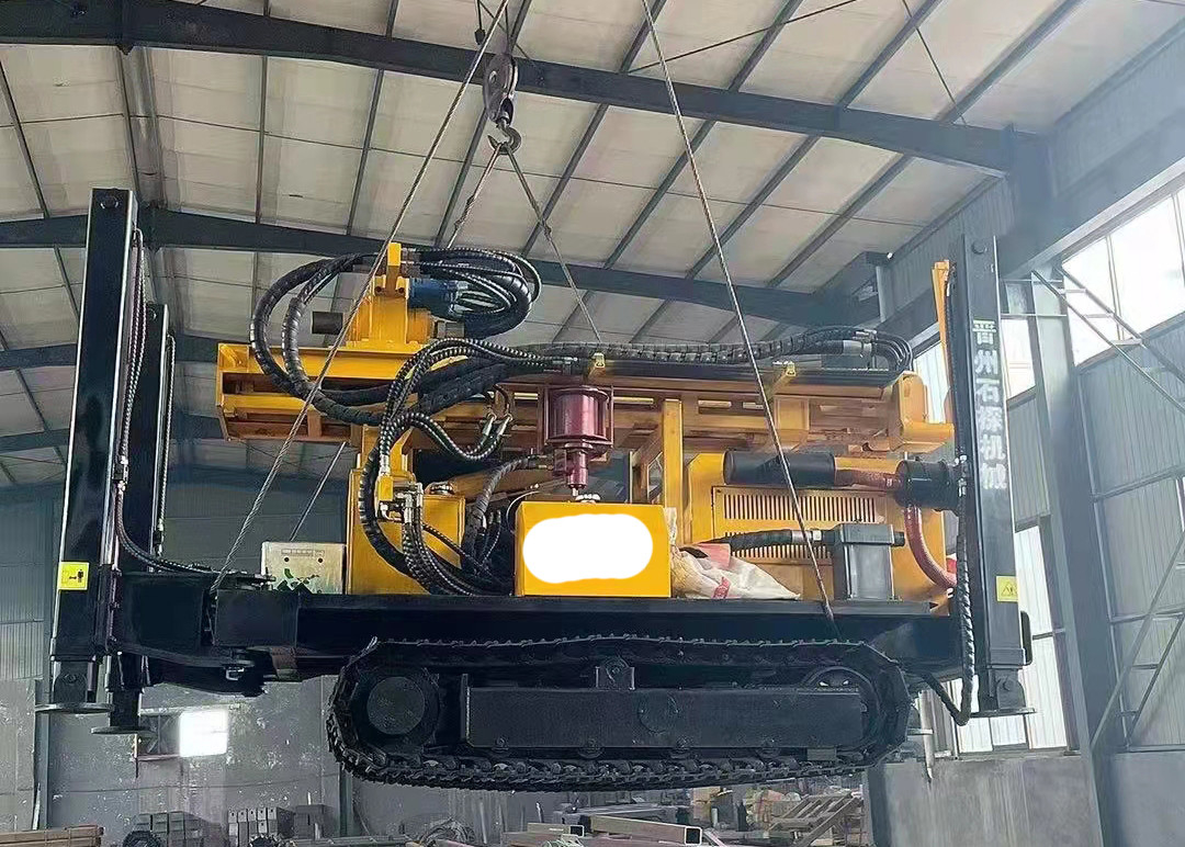 Yuchai Engine Borehole Drilling Machine 180 Meters High Efficiency