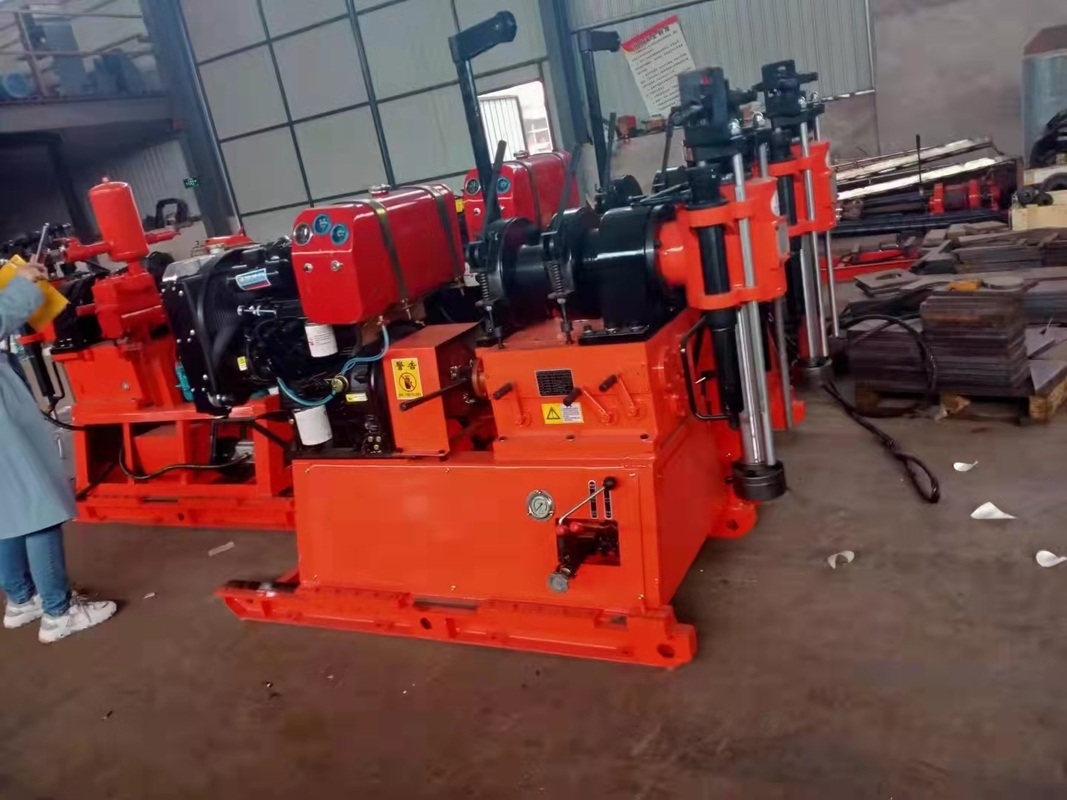 Portable Geotechnical 300m Water Well Small Borehole Drilling Machine