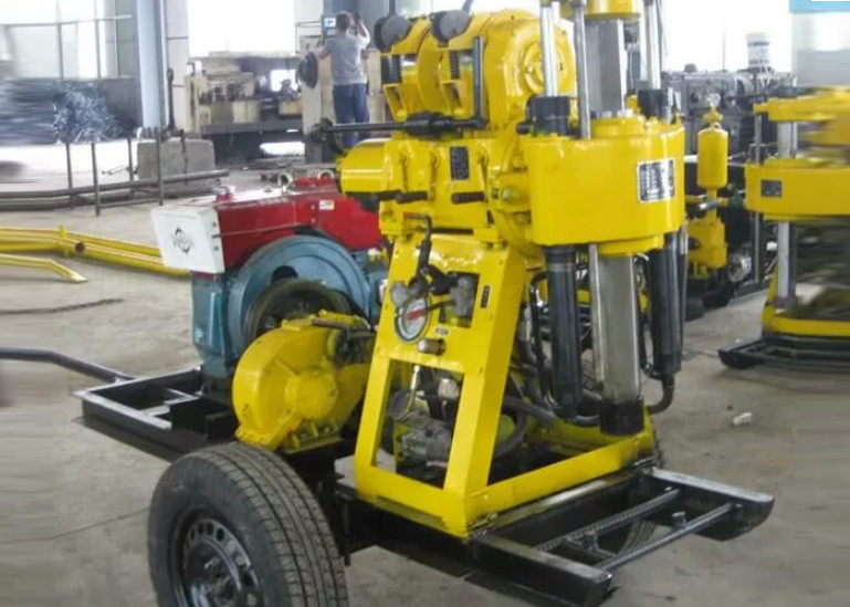 Crawler Mounted Core Drilling Spt Hydraulic Borewell Machine