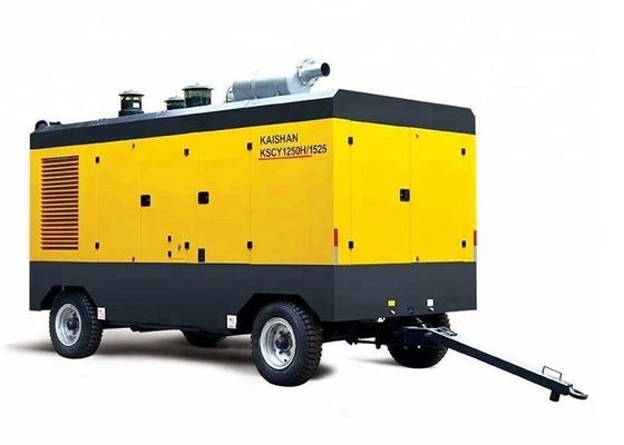 Diesel Air Compressor for Drilling Rig / Borewell Drilling Machine Air Compressor